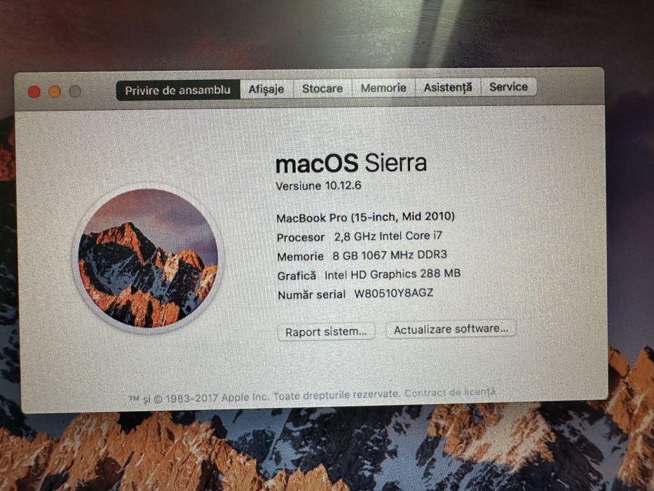 Macbook pro 15 intel core i7 ram 8gb hdd 1tb