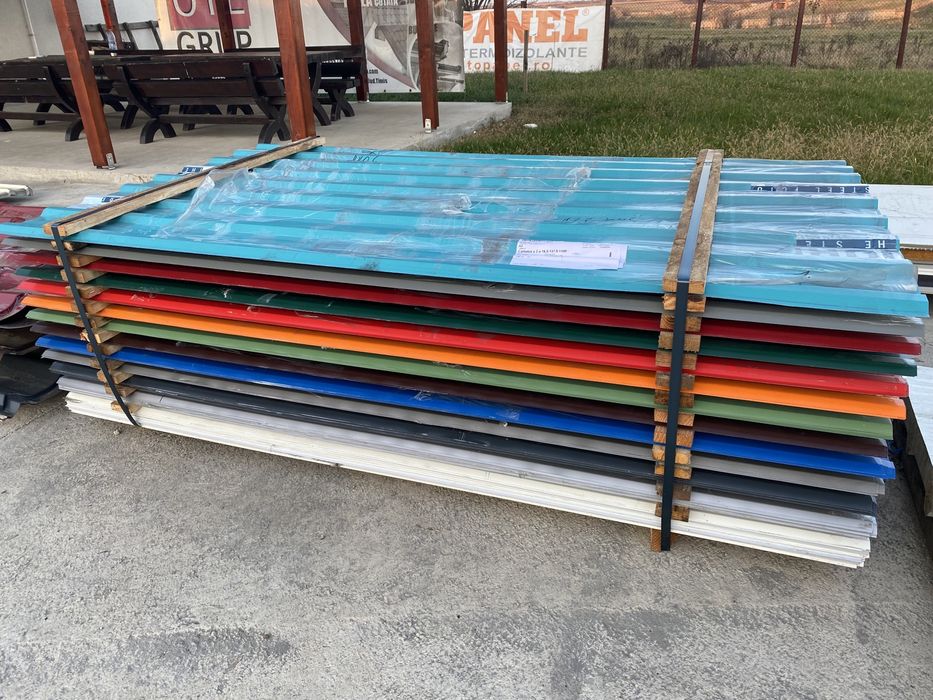 Panouri sandwich, tabla cuata, profile z,c