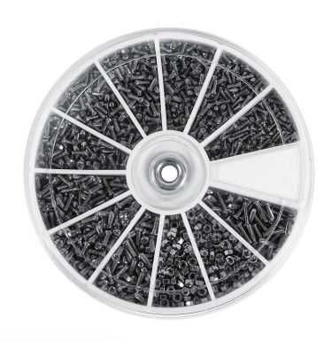 Комплект 600 миниатюрни часовникарски  винтчета