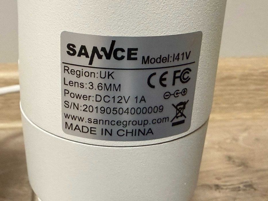 Комплект за 1080p видео наблюдение (4 броя охранителни камери) SANNCE.