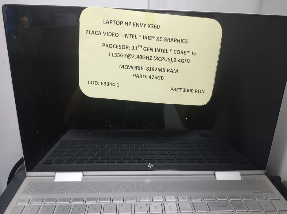 Laptop HP Envy x360 i5(efn)