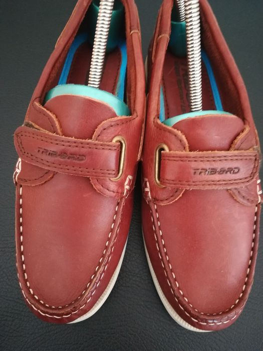 Mocasini piele nr 36 dama Tribord