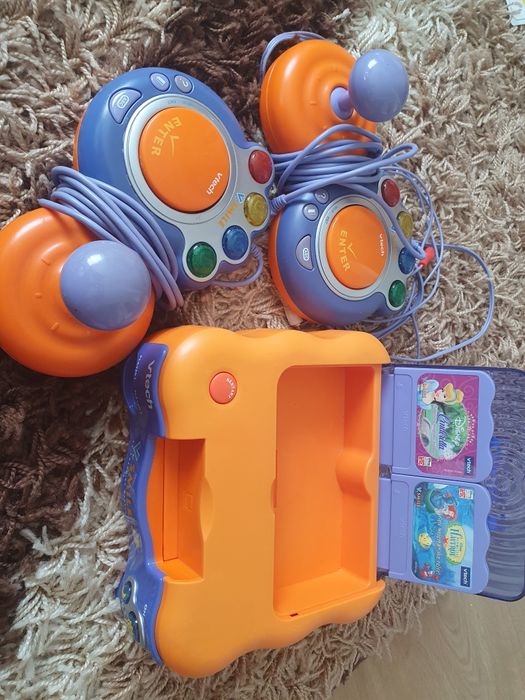 Consola de invatare prin joc pe televizor, Vtech V.Smile /TV