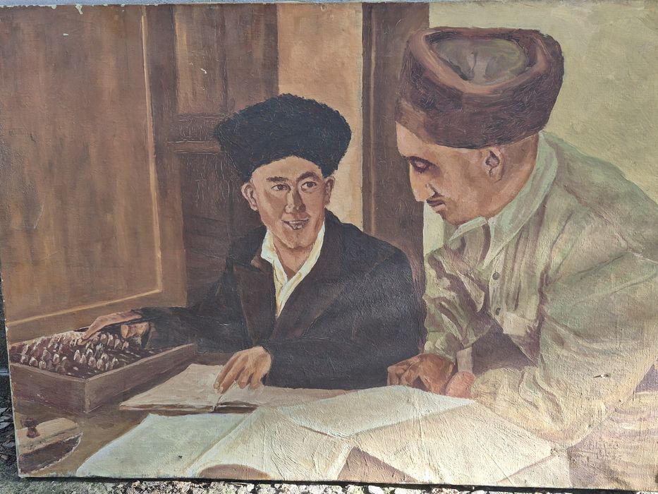 Картина маслом В.Б. Плеханов
