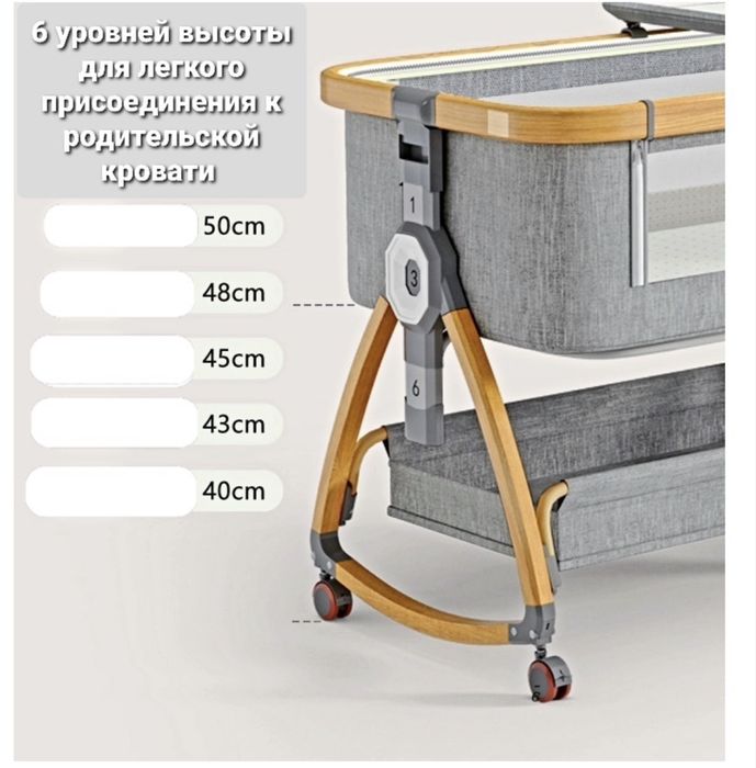 Манеж кровать для детей от 0-3 лет