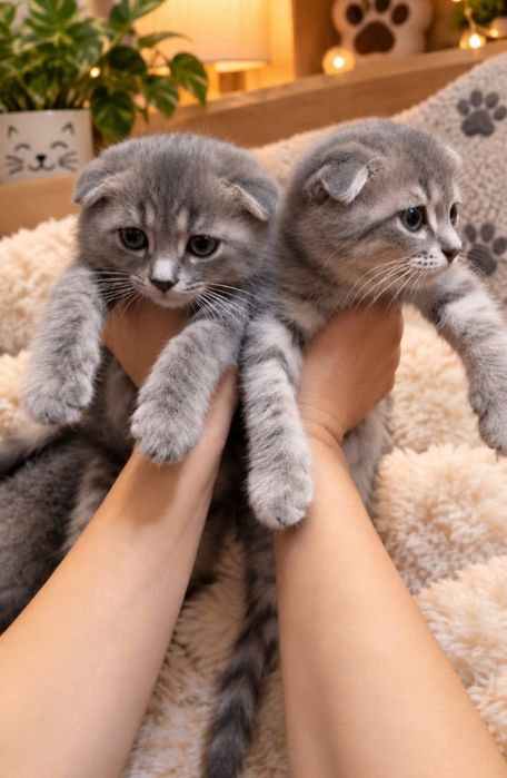 Шотландские вислоухие котята