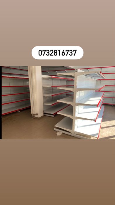 Rafturi de magazin metalice 50% reducere