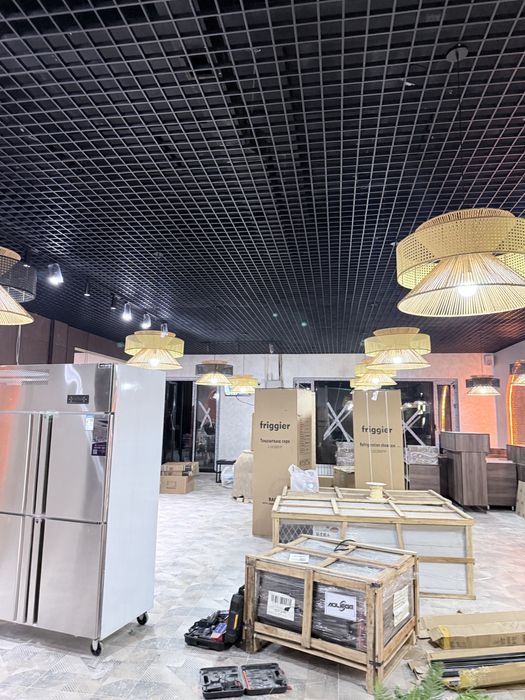 Армстронг, Грильята подвесные потолки