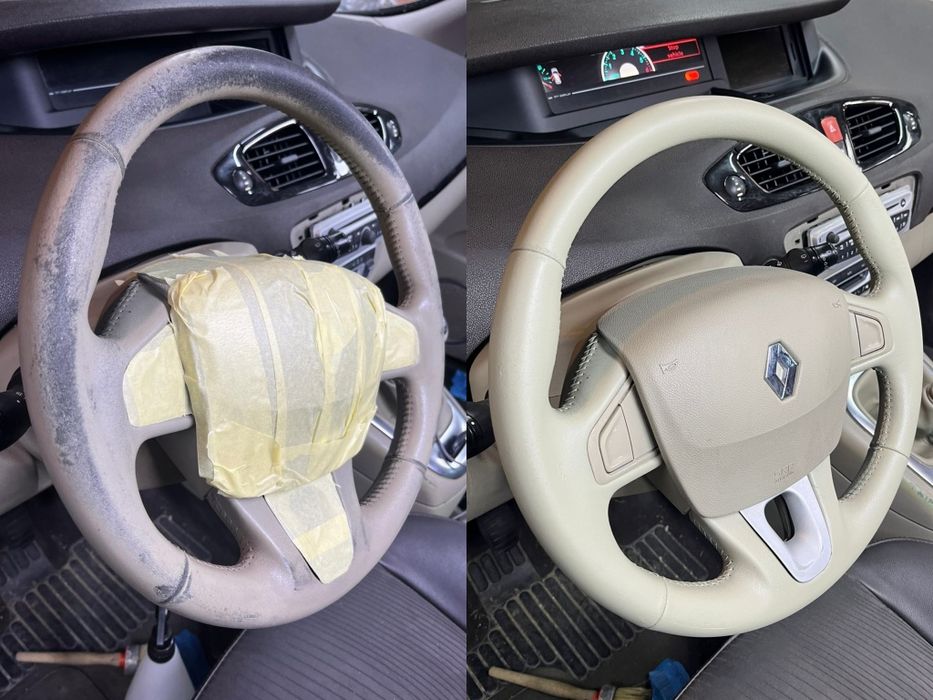 Revopsit /reconditionat piele auto  / inlocuit manere bmw