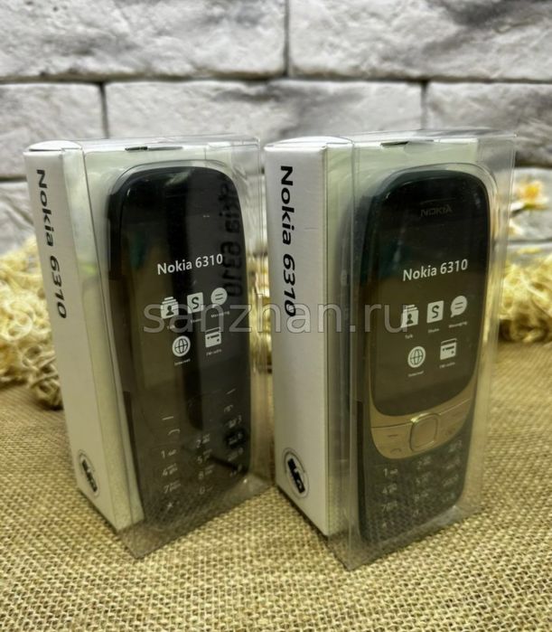 Абсалютно новый телефон Nokia 6310 Banan