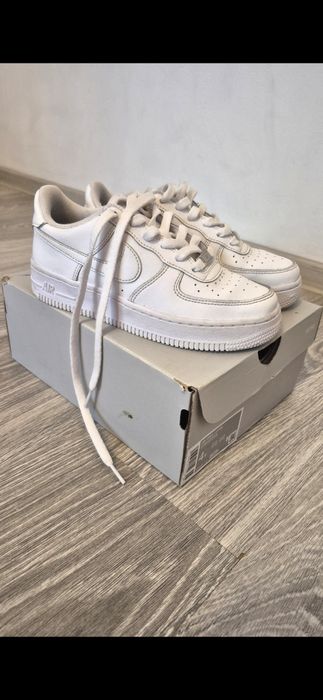 Adidasi Nike Air Force 1 copii 36 albi