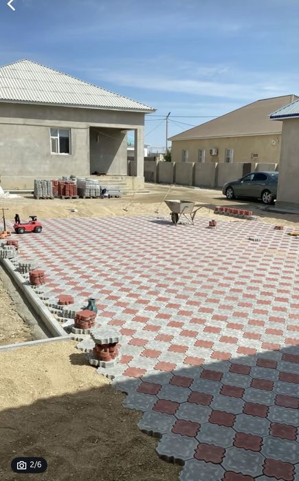 Укладка брусчатки