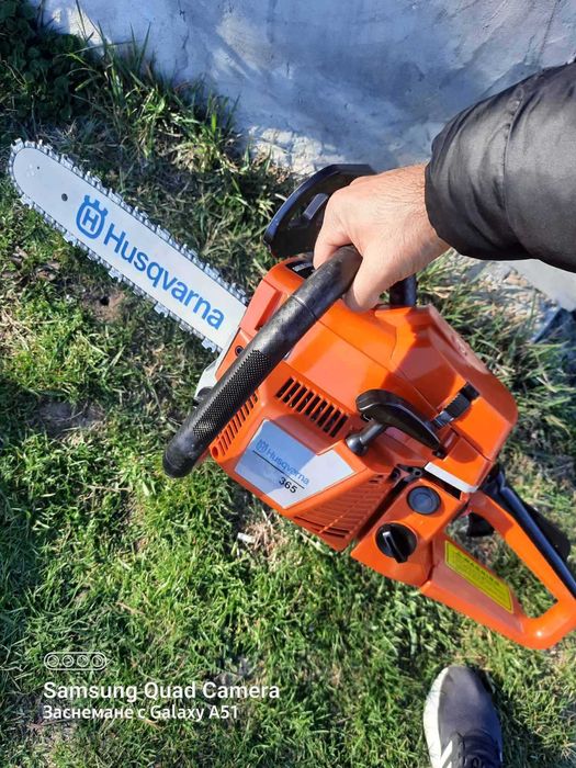 бензинова резачка за дърва хускварна