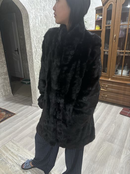 Норковая шуба 2 вида