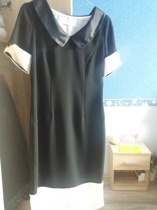 Дизайнерска черна рокля