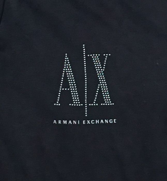 Armani Exchange Dress оригинална рокля M Армани памучна дълъг ръкав