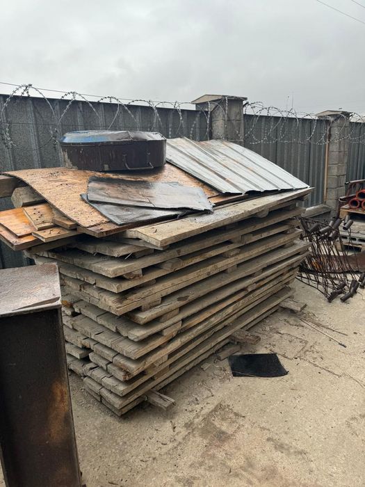 Опалубки щитовые из досок