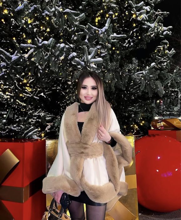 Пончо женское новое