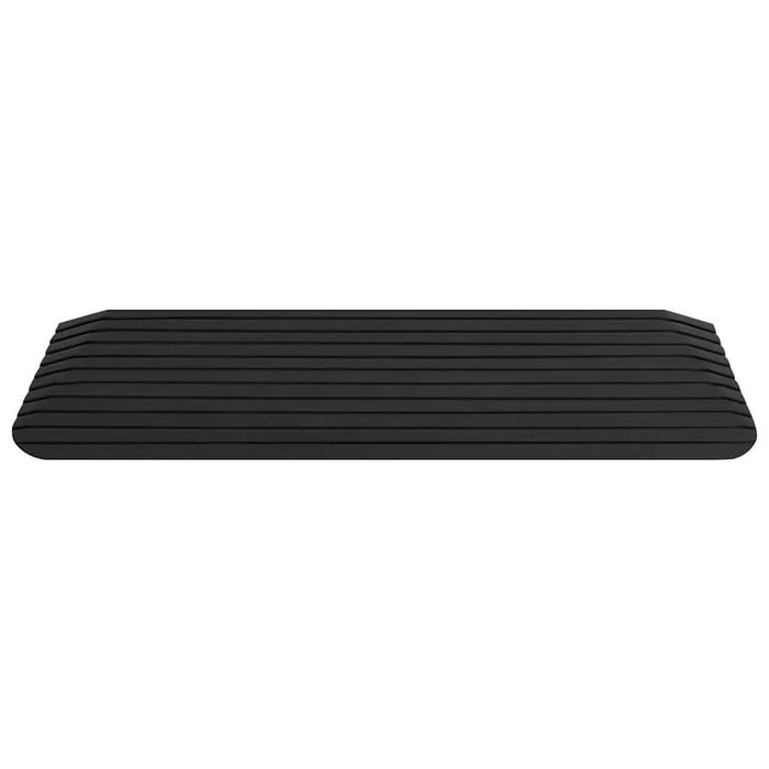 Rampă de prag 110x32x3,8 cm din cauciuc VidaXL
