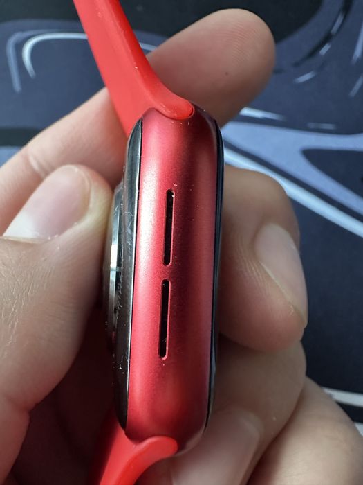 Apple Watch series 6 red aluminum