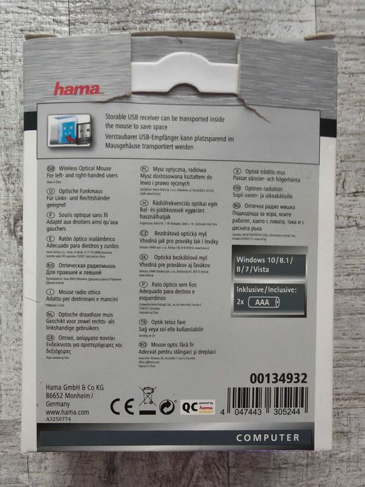 Mouse wireless Hama AM-8000. Impecabil.