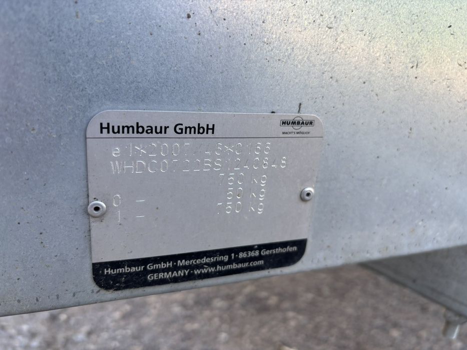 Немско ремарке до 750 кг