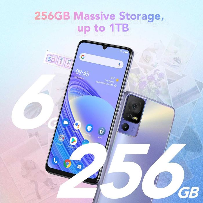 TCL 40 SE 256 GB - Смартфон 6.75h - ТЪМНО СИВ