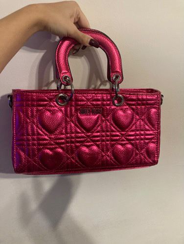 Дамска розова чанта