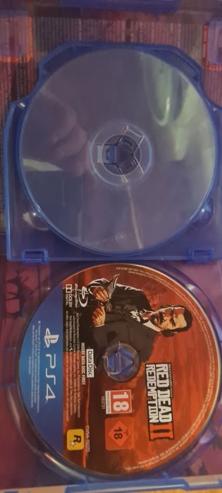 Диск Red Dead 2 redemption на PS4