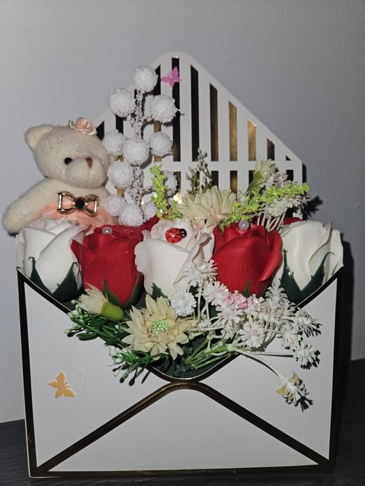 Aranjamente flori de sapun