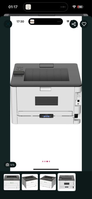 Imprimanta laser LEXMARK B2236dw, A4, USB, Retea, Wi-Fi