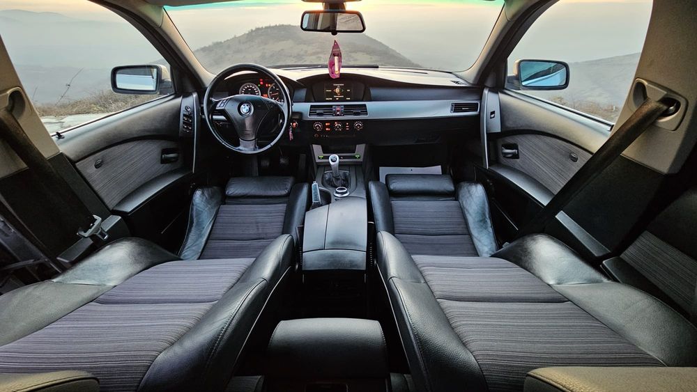 Bmw Seria 525 D 177 Cp  E 60[ Start Stop , Piele Parțială , Xenon]