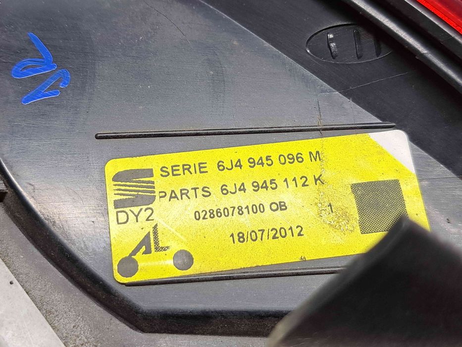 Stop aripa dreapta Seat Ibiza 5 (6J5) FR [Fabr 2008-2017] 6J4945096M