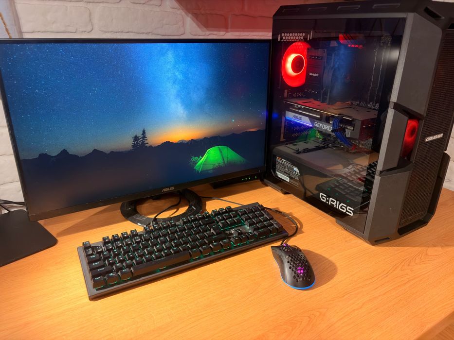 ASUS TUF Gaming VG279Q1R и Периферия Genesis