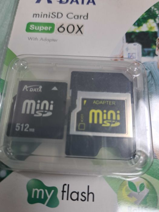 miniSD Card Adata 256/512mb