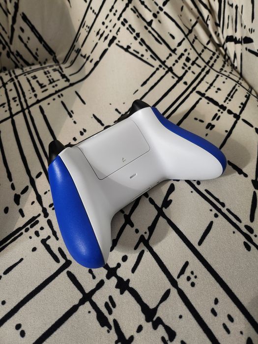 Controller xbox blue shock + baterie reincarcabila