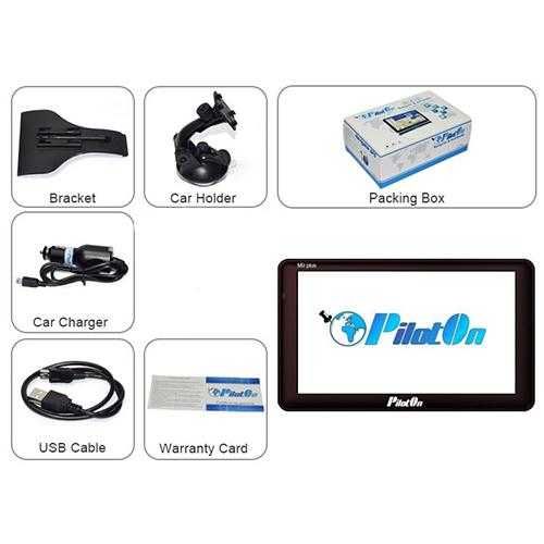 Navigatie GPS PilotOn M9Plus + Harta Europa Autoturism si TIR Pilot ON