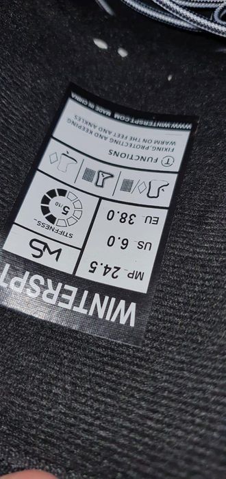 Продам ботинки для сноуборда, размер 34-35