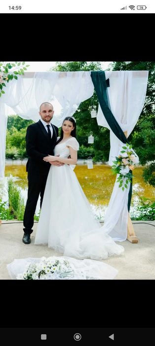 Булчинска рокля класическа