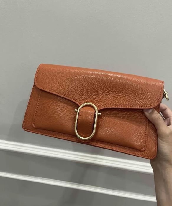 Сумка кросс боди из натуральной кожи