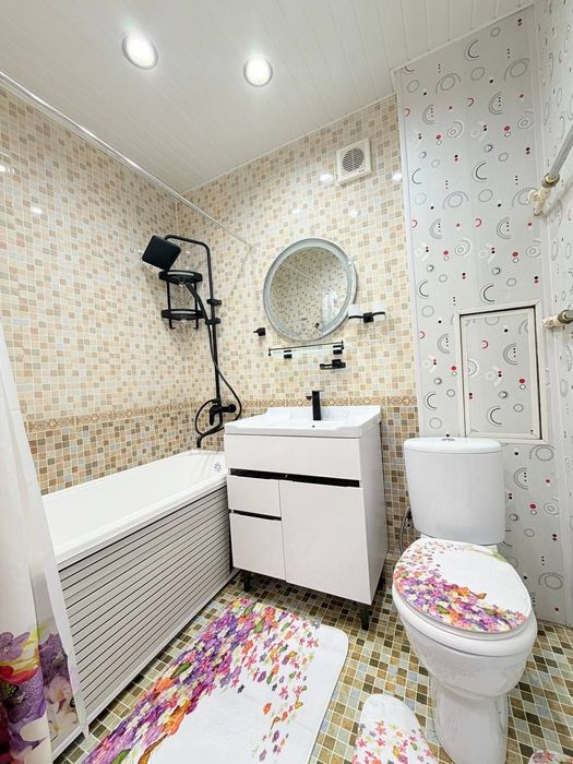 *‼️2\1\4 2-комнатная квартира 2х6 Балкон‼️ Чиланзар-9 52м²