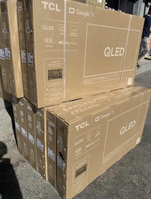 Телевизоры TCL 4KA Google tv 32,43,50,55,65,76,85,98