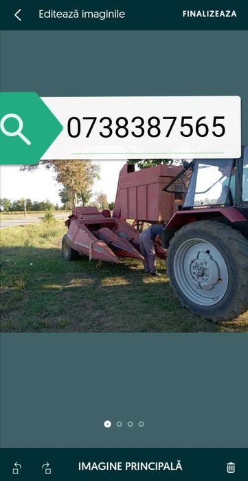 Culegator porumb 2 randuri Zmaj 222