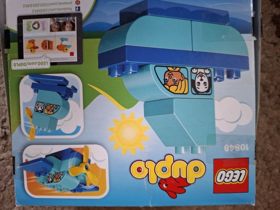 Lego duplo 10849 avion,vapor