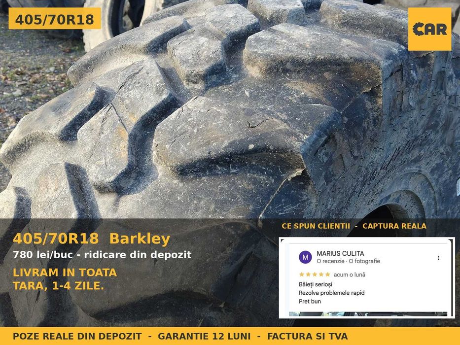 Cauciucuri 405/70R18 Barkley Anvelope Incarcator INDUSTRIAL SH