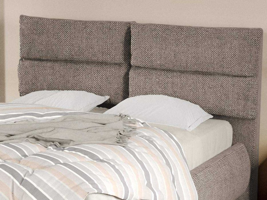 Pat Tapitat Cairo fix Bej Eden 4 cu perne pe spatar