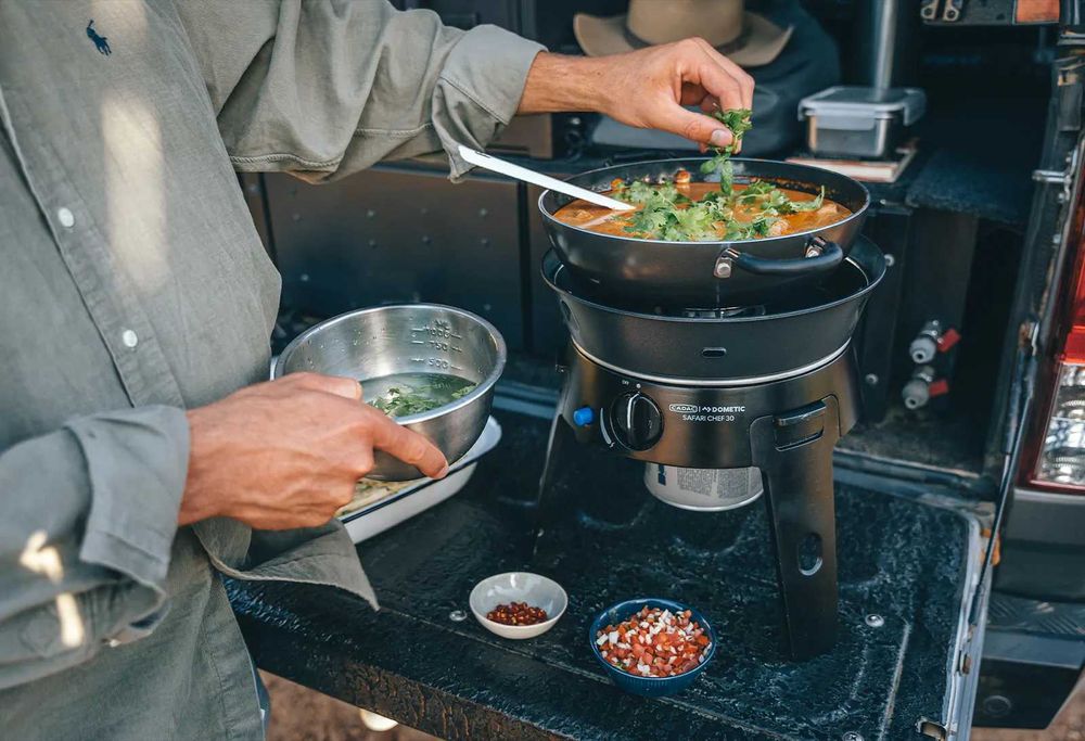 CADAC Safari Chef 30 Deluxe, LP,  Grătar pe gaz camping portabil