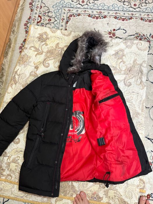 Куртка черная зимняя