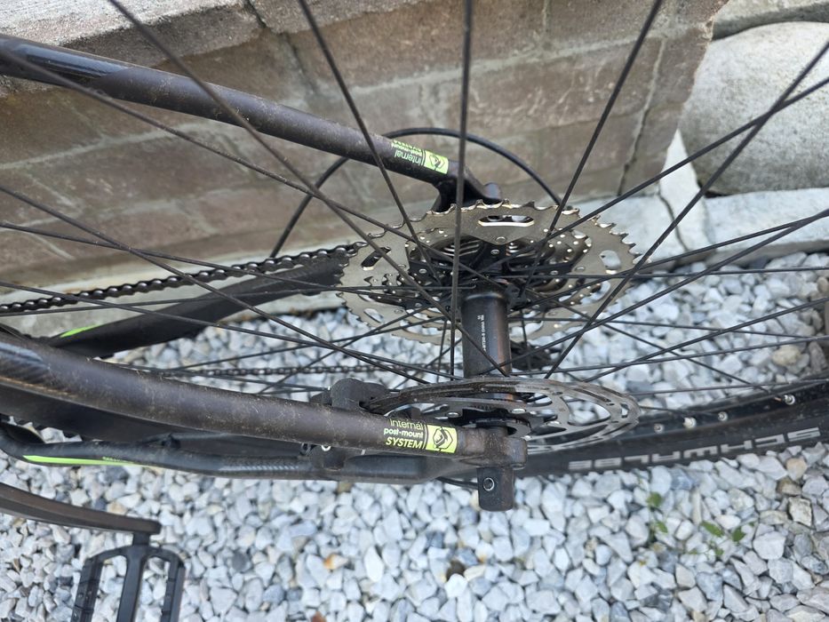 Bicicleta Apolon pro, 29", negru-verde