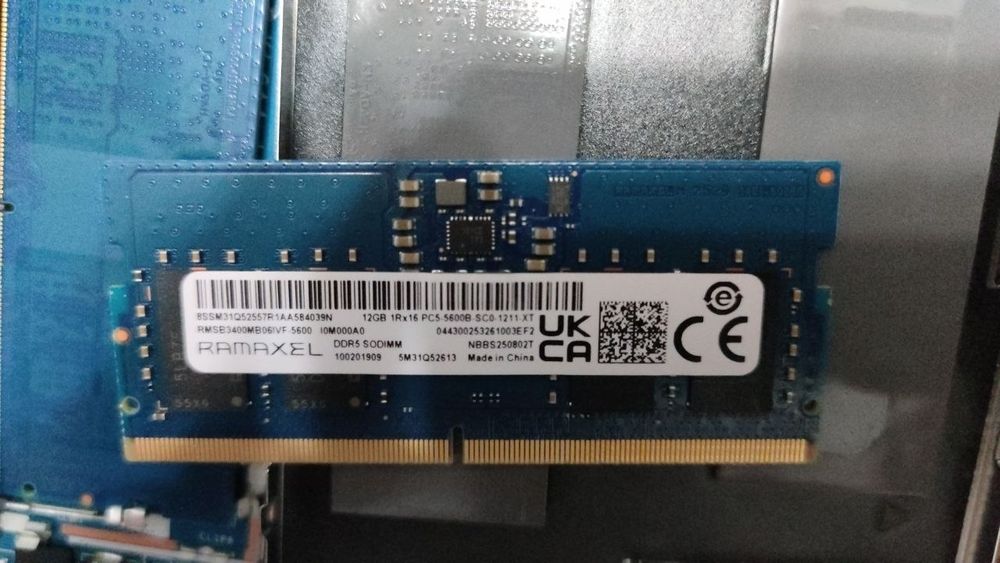 Ramaxel DDR5 12gb 5600mhz sodimm